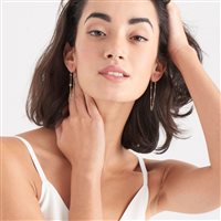 Orecchini Ania Haie Donna Bohemian Dream in Argento Zircone E016-04G - E016-04G